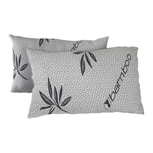 Twin pack hollow fibre pillows